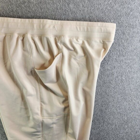 Fabletics Pants Womens 1X Cream Oats Cold Weather Jogger Lounge Cabin Comfy - Picture 5 of 13